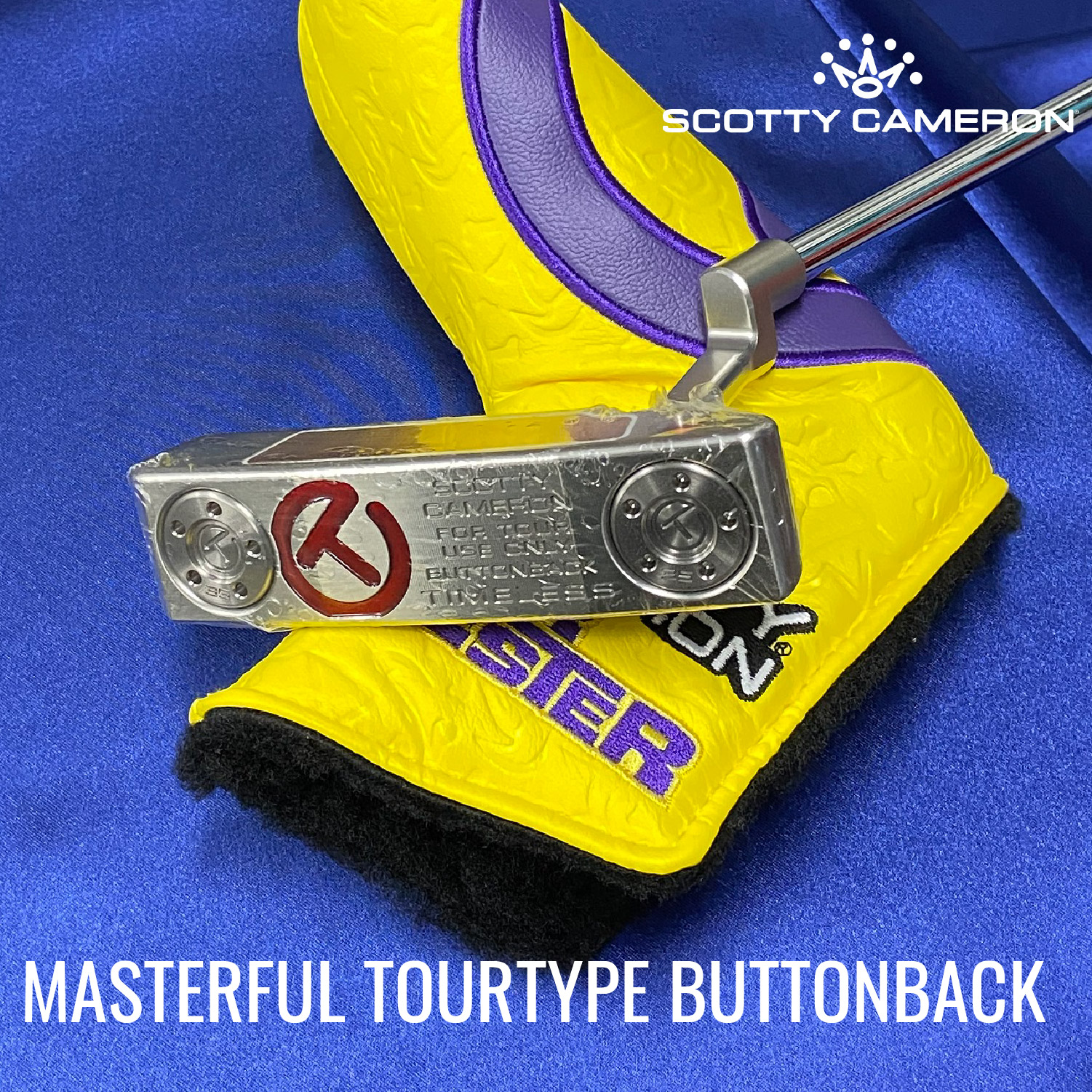 スコッティキャメロン パター MASTERFUL TOURTYPE BUTTONBACK SSS Titleist